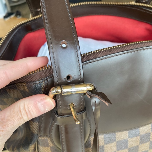 AUTHENTIC Louis Vuitton Verona MM Damien Ebony shoulder handbag - Picture 2 of 16